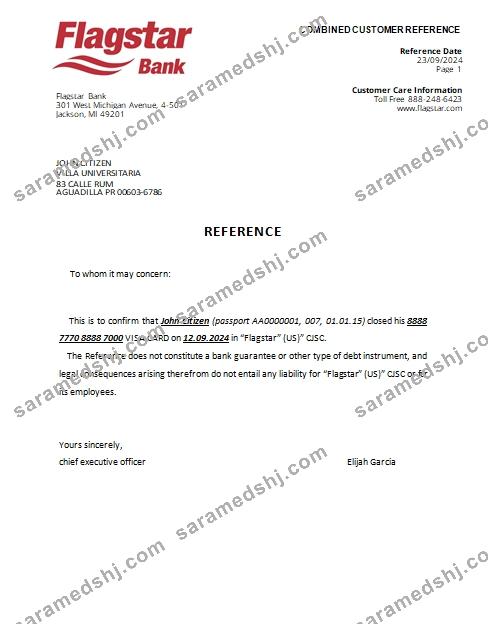 USA Flagstar bank closure ref scr